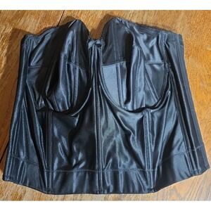 Elila Dark Fairy Goth Sexy Siren Longline Shapewear Underwire Bustier Corset 44D